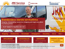 Tablet Screenshot of jrkservice.dk